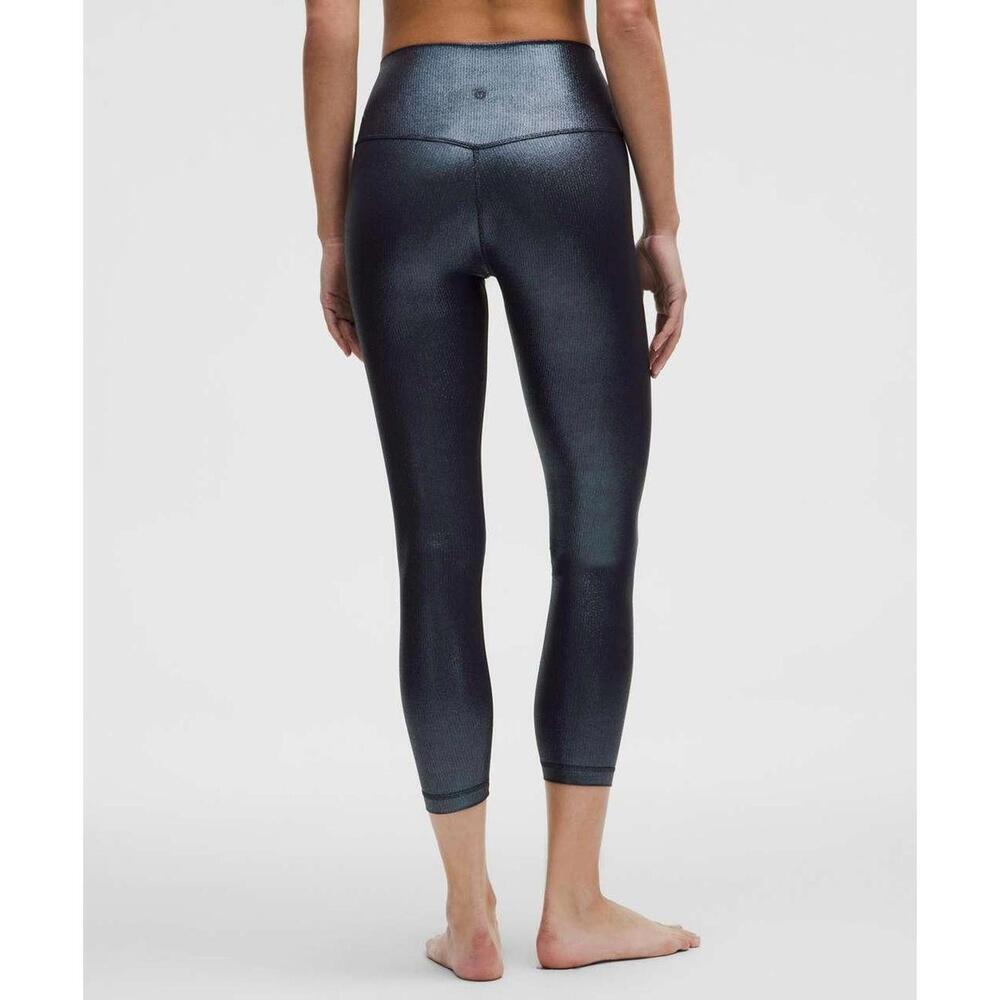 Lululemon Align High-Rise Ribbed‎ Pant 25" *Shine - Size 12 - MSRP $128